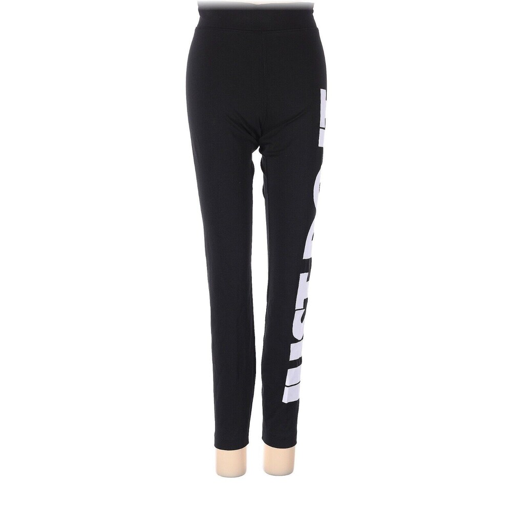 NIKE Black Sportswear Classic Just Do It High Waist Leggings - S